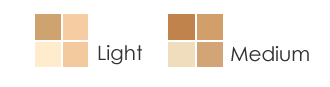 OG Concealer Colour Chart